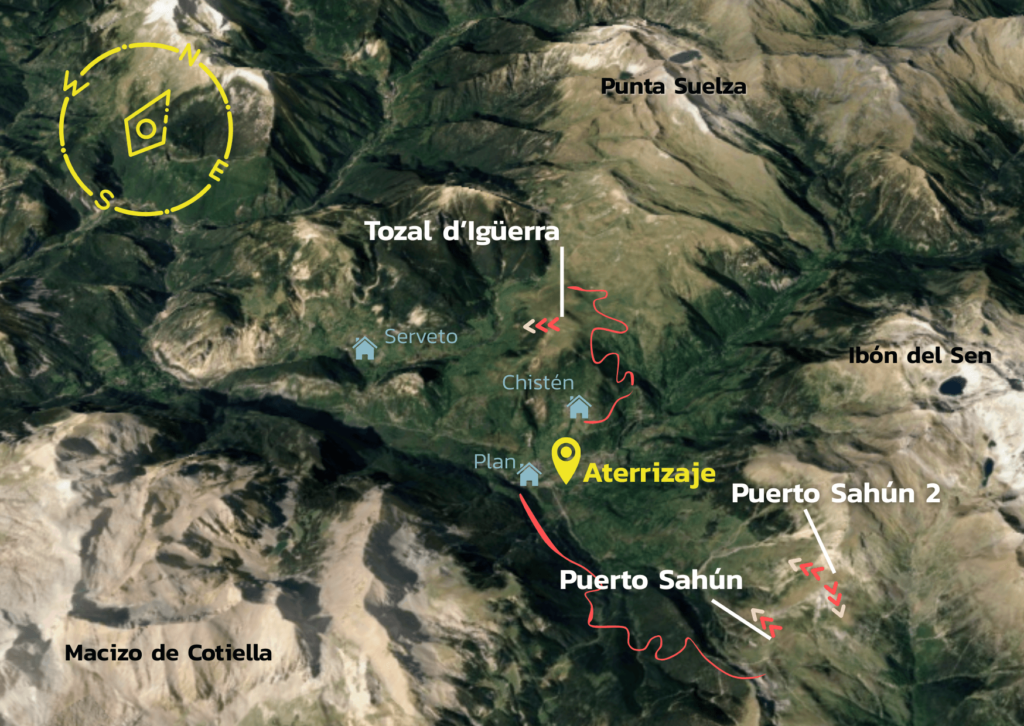 Parapente en Chistau - gráfico 1